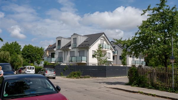 Modern white houses
