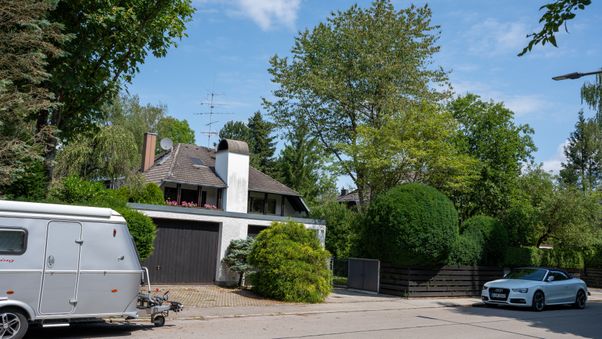 A peaceful residential scene