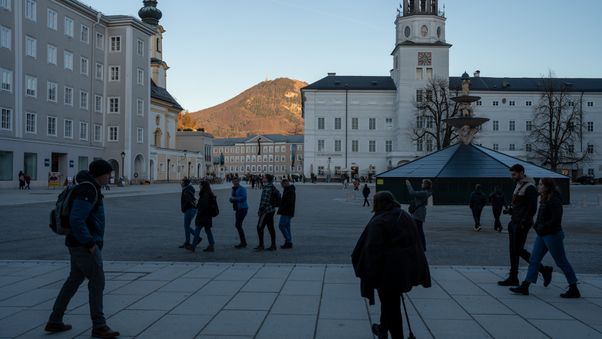 Salzburg's Residenzplatz