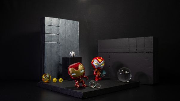 Iron man and Infinity Warps