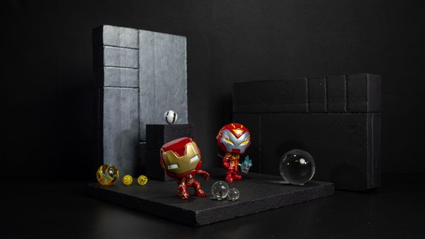 Iron man and Infinity Warps