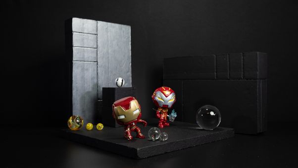 Iron man and Infinity Warps