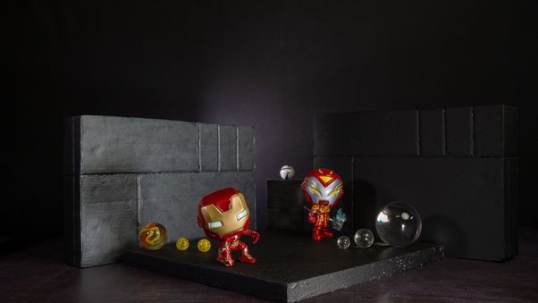 Iron man and Infinity Warps