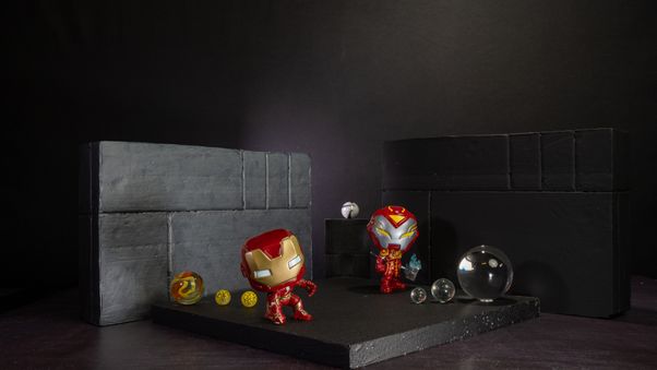 Iron man and Infinity Warps