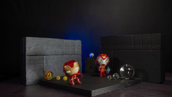 Iron man and Infinity Warps