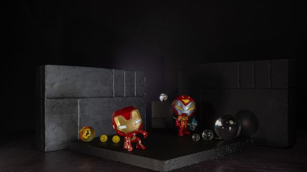 Iron man and Infinity Warps
