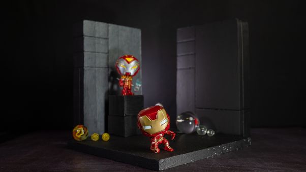 Iron man and Infinity Wraps