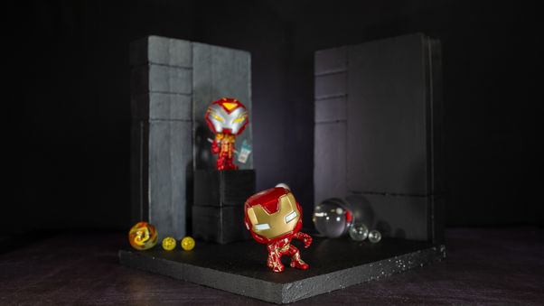 Iron man and Infinity Wraps