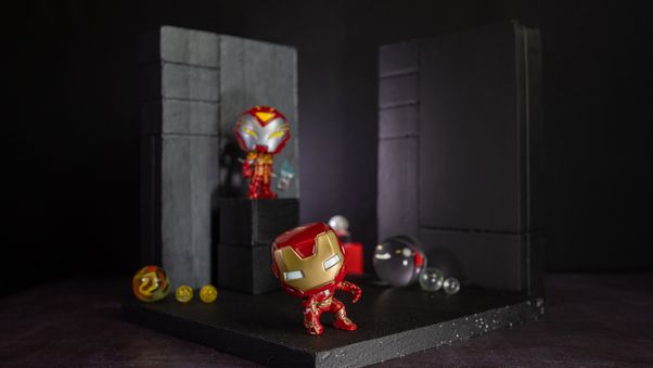 Iron man and Infinity Wraps
