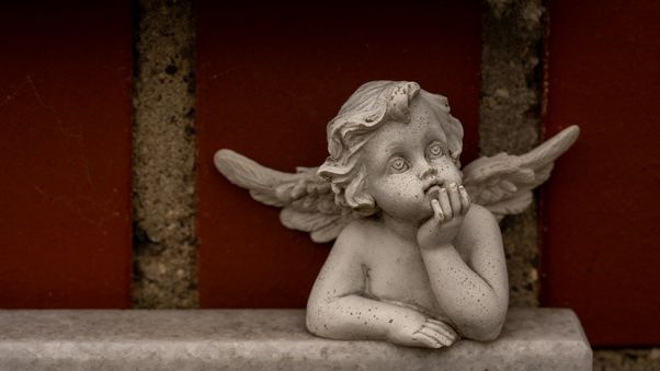 Pensive Stone Angel