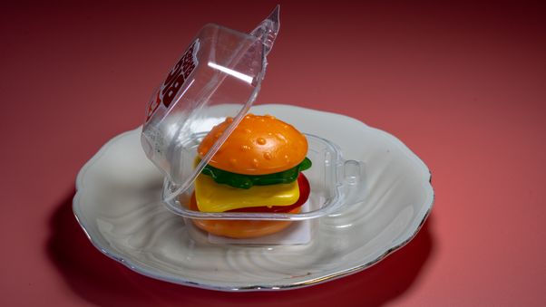 Fake burger