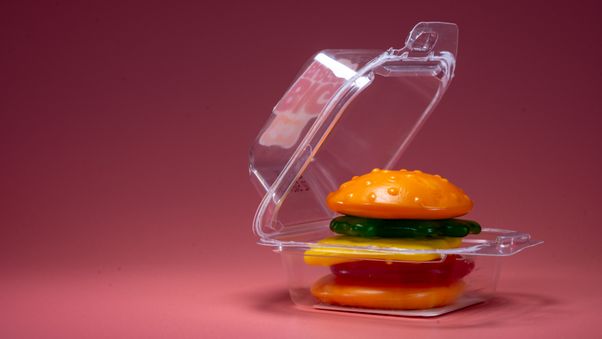 Fake burger