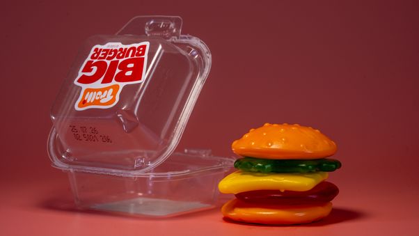 Fake burger