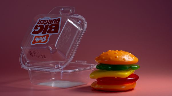 Fake burger
